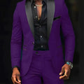Men Formal Slim Fit Tuxedo Prom Suit Male Groom Wedding Blazers High Quality Groomsman Luxury Dress Business Banquet Party Suit