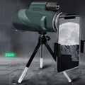 80X100 High-definition High Magnification Monocular Telescope 50000M Telescope Remote Zoom Tripod Phone Holder Outdoor Hunting
