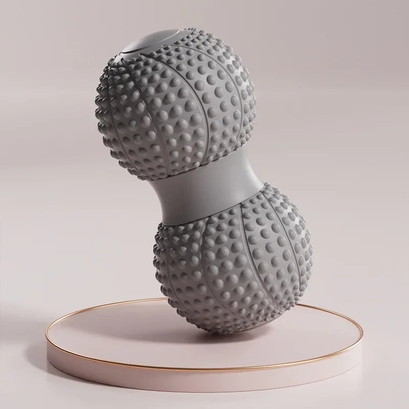 Yoga Ball Spinal Muscles Relax Double Ball For Hip Back Leg Acupoint Stimulation Massage TPE Fascia Peanut Ball Foot Massage