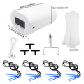 Automatic Plant Flower Watering Pump Home Sprinkler Drip Irrigation Device 2/4/8/16 Heads Pump Timer System Kit Garden Tool