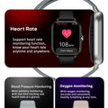 LAXASFIT 2025 New Smart Watch for Men Women Gift Full Touch Screen Sports Fitness Watch Bluetooth Call Digital Smartwatch