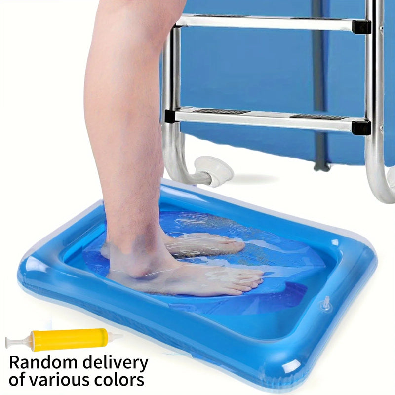 1pc Portable Foldable Pool Cleaning Basin, an Essential for Pool Maintenance Before Use, Can Also Be Used as a Foot Soaking Tub