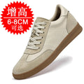 Men Invisible Height-increasing 8cm Elevator Shoes Lace-up Sports with Thick Sole Training 6cm Casual Wear Board Shoes