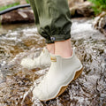Men's Ankle Rain Boots Outdoor Waterproof  Men Rain Shoes Anti-Slip Wear-resistant Men Kitchen Water Shoes Fishing Rubber Shoes
