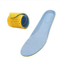 1Pair Memory Foam Sport Insoles Mesh Breathable Cushion Elastic Shock Absorbing Insoles For Man Women Orthopedic Insoles
