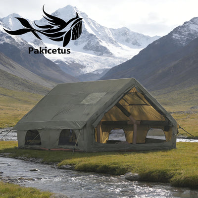 Pakicetus Quick Setup Inflatable Camping Tent, Waterproof | SAMAG