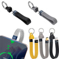 USB C Keychain,Thunderbolt 4 Short USB C Keychain Cable with 240W PD Fast Charging 40Gbps Data Transfer,8K@60Hz Durable Cable