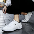 Men's Sneakers Sports Casual Shoes Leather Outdoor Men Walking Shoe Four Seasons Soft Bottom