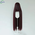 Very High Quality 600g 68 Colors 40 Inch 100cm Long Straight Cosplay Wig With Bangs Heat Resistant Hair Anime Wigs + Wig Cap