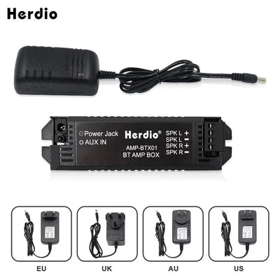 Herdio 2 channels Home Power Amplifier Audio Bluetooth | SAMAG