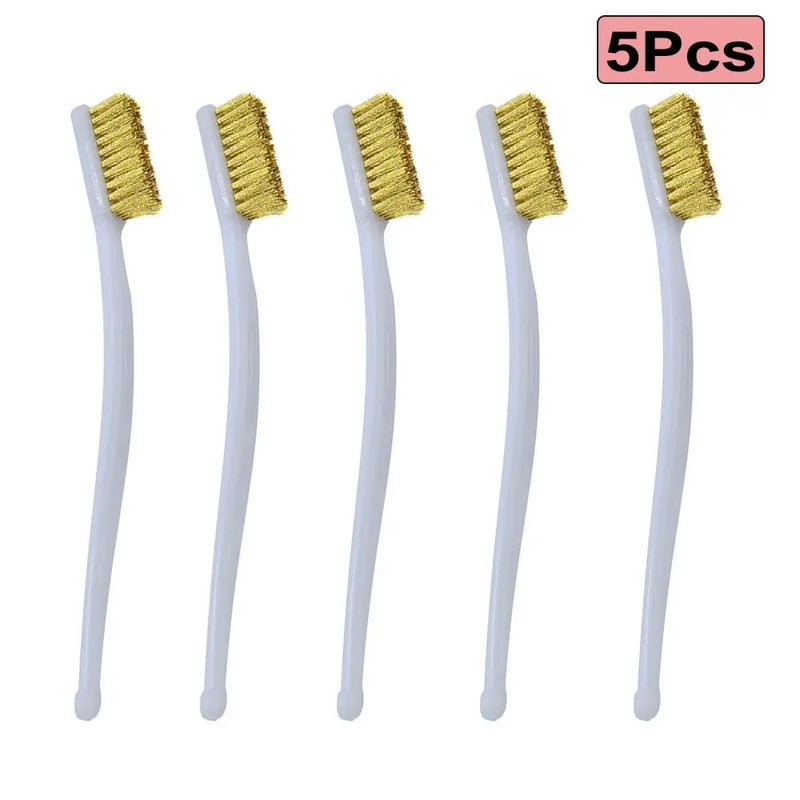 3D Printer Tool Nozzle Brush Copper Wire Toothbrush Cleaning Nozzle Heating Block Hotend Hotbed Cleaner Derusting Accessories