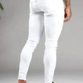 Stretch Slim Fit Skinny White Jeans for Men Tight Little | SAMAG