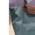 Excellent 2026 New Stylish Nylon Foldable Tote Bag Crossbody Shoulder Underarm Handbag Large Medium Small Sizes