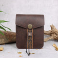 Light brown vintage costume accessories belt bag unisex bag belt Halloween role play accessories