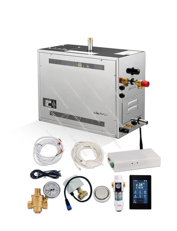 L Atcsteam Smart WIFI App Control Luxury 9KW Modern Design Sauna Steam Bath Machine Spa Turkish Bath Wet Steam Generator
