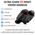 ZIYOUHU NVC800 Infrared 16X Digital Zoom 4K Night Vision Binoculars WIFI Head-Mounted IR Night Vision Goggles 800m with Altitude