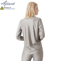 Anti-radiation 100% silver fiber knitted fabric women's long underwear Phone Electromagnetic radiation shielding men's underwear