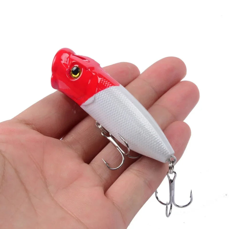 Fishing Lures Topwater Popper Bait 6.5cm 12g Hard | SAMAG
