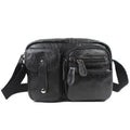I AM LEGEND Will Smith Canvas +Genuine leather Men Messenger Bag Canvas Shoulder Bag men Crossbody Bag Sling Casual Bag Satchel
