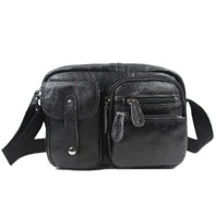 I AM LEGEND Will Smith Canvas +Genuine leather Men Messenger Bag Canvas Shoulder Bag men Crossbody Bag Sling Casual Bag Satchel