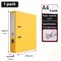 Lever Arch File A4 Folder Perforated Loose-leaf Folder Loose-leaf Book Data Book Double Hole Thickened Binders Desktop Organizer