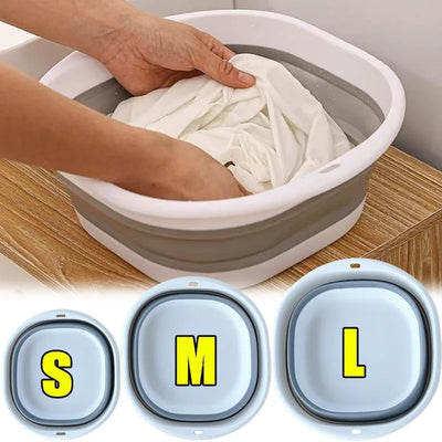 Folding Bowl Foot Bath Portable Wash Basin for Travel | SAMAG
