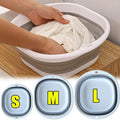 Folding Bowl Foot Bath Portable Wash Basin for Travel Silicone Folding Bowl Pedicure Tubs Foldable Basin Portable Foot Bath