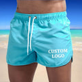 Customized Logo Men's Beach Swimsuit, Boxer, Shorts | SAMAG