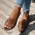 2026 New Fashion Luxury Designer Women's Sandals Woven Comfortable Women's Sandals Casual Summer Flat Women's Slippers Big Size