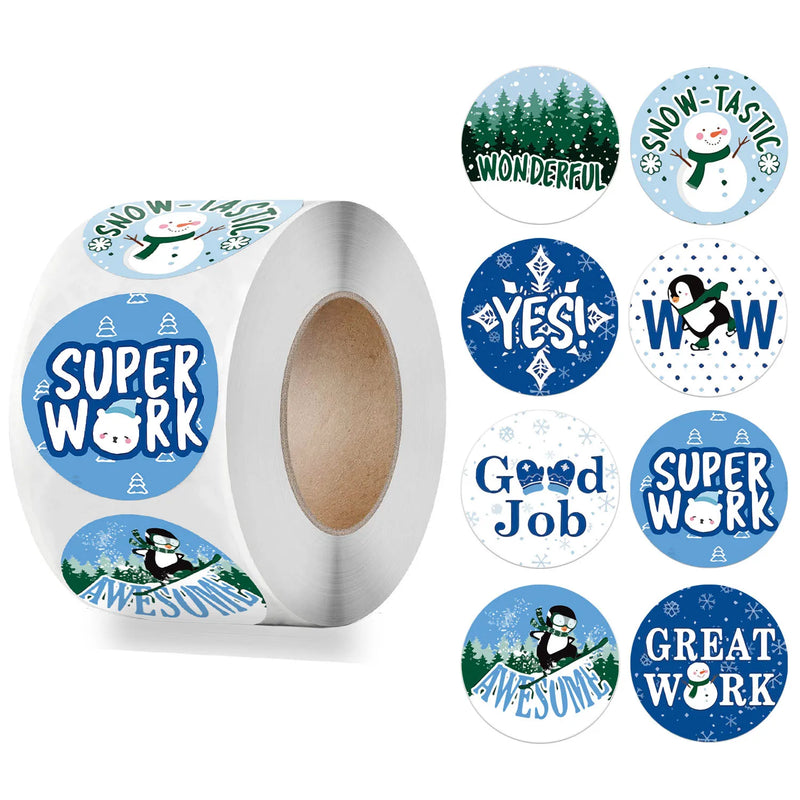 100-500pcs New Cute Reward Stickers with Word Motivational Stickers for School Teacher Kids Student Stationery Stickers Kids