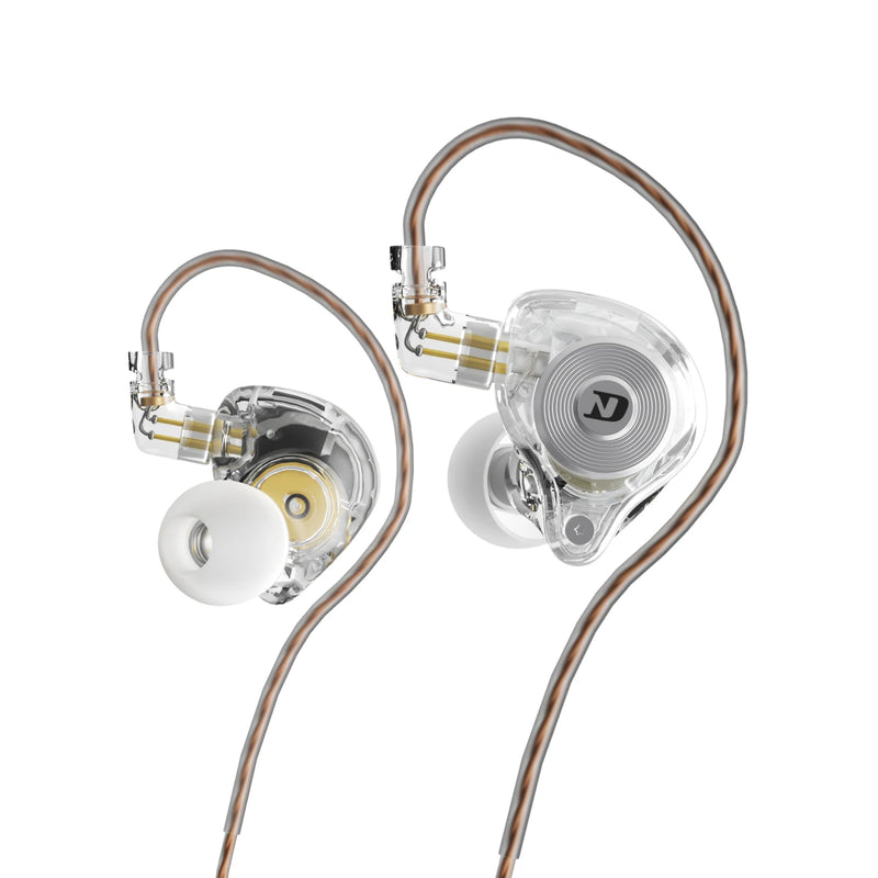 ND LEO HiFi Headphones Dynamic Drive Game Earphone Stereo Bass Earbud DJ Music Cancelling Sport Headsets with Detachable Cable