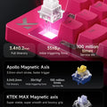 MCHOSE MIX87 Wired Gaming Keyboard Magnetic Swtich - Visuel 3 | SAMAG