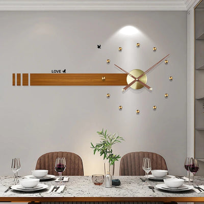 Spain Large Wall Clock Modern Design Metal Luxury Watches | SAMAG