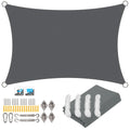 Waterproof Sun Shade Sail Canopy Rectangle UV Block | SAMAG