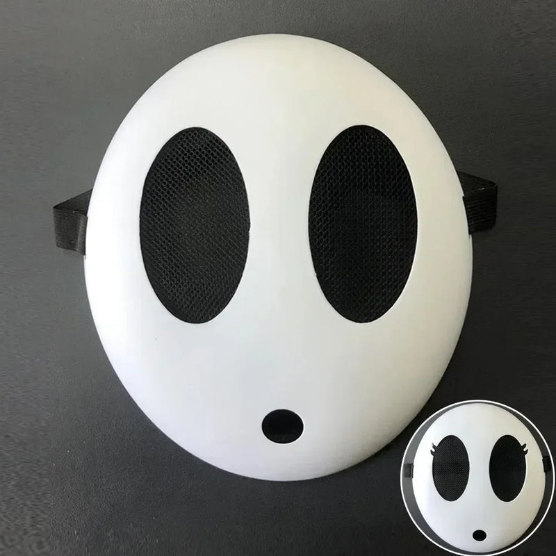 Game Shy Guy Bros Plastick Mask Cosplay Funny Cute Kid Boys Girls Adlut Mask Halloween Carnival Party Costume Props High Quality