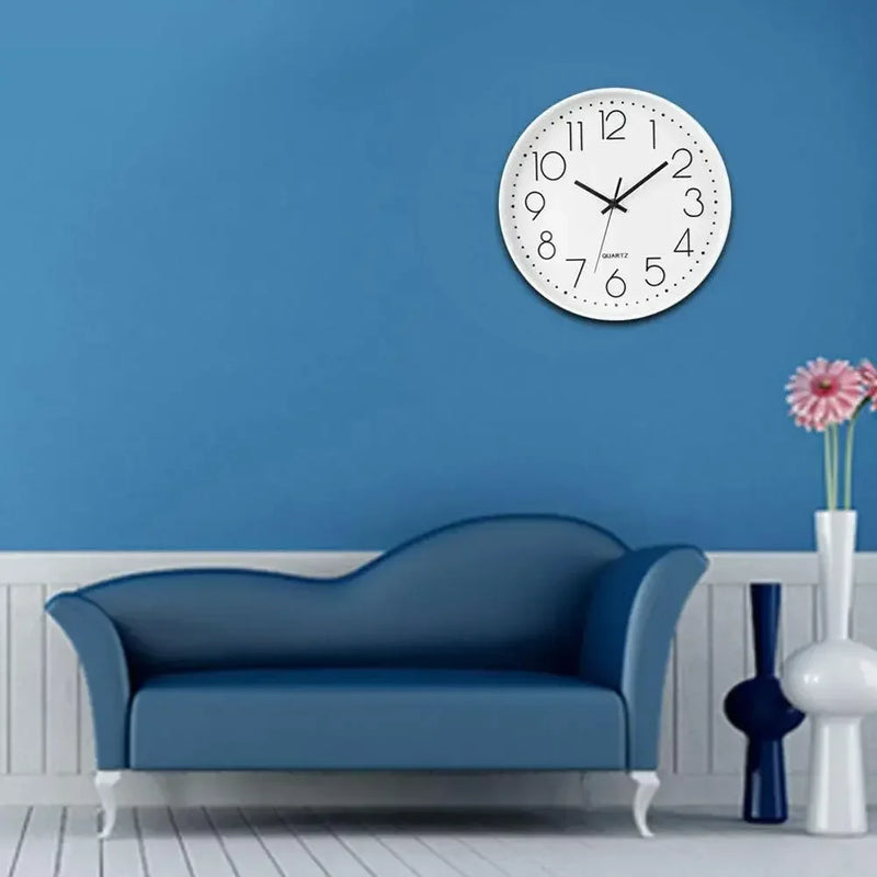 Luminous Wall Clock Large Dial  Wall Hanging Clock Travel Time Accuracy Travel Time Accuracy for School Decoration Bedroom