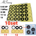 AliSunny 10pcs Back Camera Glass for iPhone 7 8 Plus 6 6S 6Plus 7Plus X XR XS Max 11 12 Rear Cover Lens 3M Sticker Holder Parts