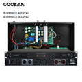 GOOERMI M300 2CH Digital Power Amplifier 1200W Rack PA Amp 1U Stereo Audio Amplifier for KTV DJ Stage Bar Sound System