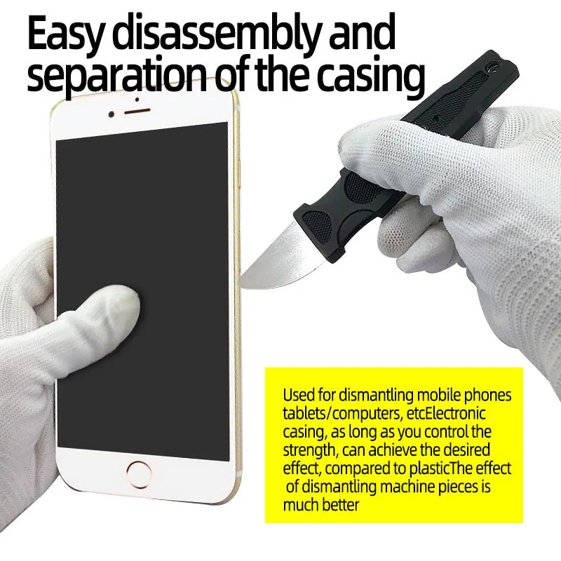 Anti-Slip Dismantling Shovel Pry Bar - Precision Repair Tool for Iphone, Ipad, Laptop Disassembly