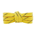 1cm Waxed Ice Hockey Shoelaces Dual Layer Braid 23-70 Inch Halloween Christmas Fall Winter for Roller Derby & Ice Hockey Skates