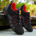 Breathable men's shoes, casual sports shoes, outdoor hiking shoes. Street walking shoes