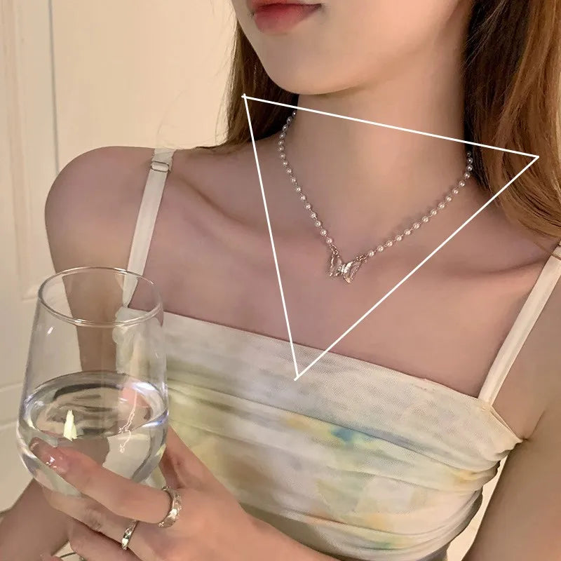 VENTFILLE 925 Sterling Silver Bead Geometry Necklace | SAMAG
