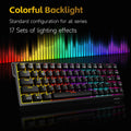 AJAZZ NK68V2 Single-Mode Wired Mechanical Keyboard Portable Gaming Keyboard RGB Hot-Swappable PC Lightweight Mechanical Keyboard