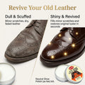 SIKEZHAN Premium Beeswax Leather Cream:Universal Conditioner for Boots & Bags - Professional Restoration & Instant Mirror Shine