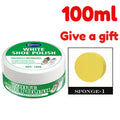 High-quality White Shoe Cleaner, a Whitening and Stain Remover for Synthetic Leather, Car Interiors, and Genuine/Faux Leather
