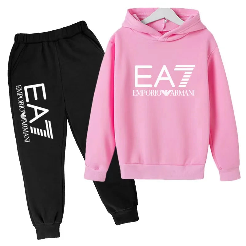 Kids Autumn Winter Hoodie Boy Girl 3-12Yrs Letter Print | SAMAG