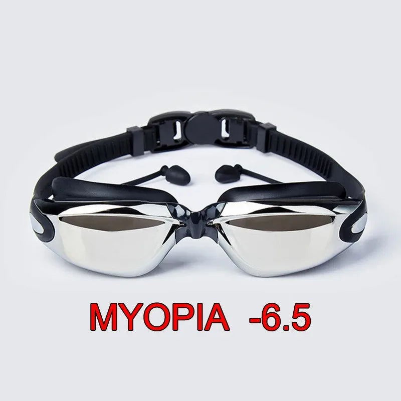 Prescription Myopia Swim Goggles Anti-Fog Waterproof | SAMAG
