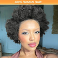 150% Density Pixie Cut Wig Made From Brazilian Virgin Human Hair 13X4 Transparent Lace Front Afro Kinky Curly Short Bob Style
