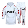 Men's hooded sweatshirt + sports pants set for autumn | SAMAG