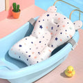 HOMFISH Baby Bath Support Pad Foldable Floating Seat Adjustable Newborn Bathing Cushion Infant Safety Net Hammock